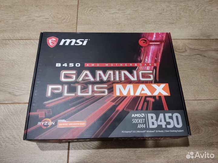 Материнская плата MSI B450 Gaming plus max am4