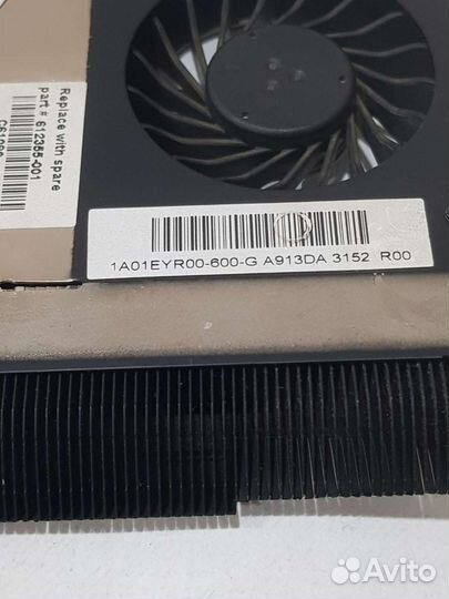 Охлаждение для ноутбука HP G62