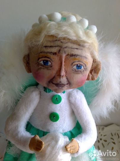 Подарок бабушке Ангел божий одуванчик ручная работ