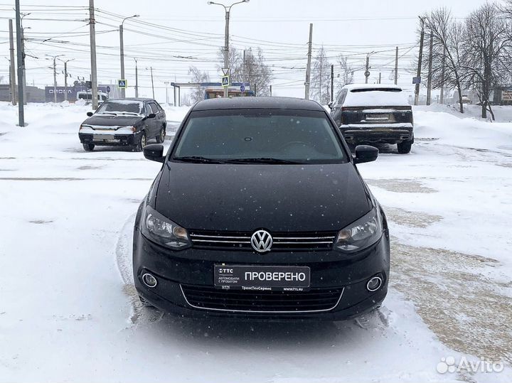 Volkswagen Polo 1.6 AT, 2013, 195 342 км