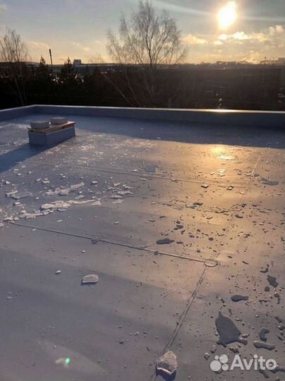 Монтаж и ремонт мембранной плоской кровли