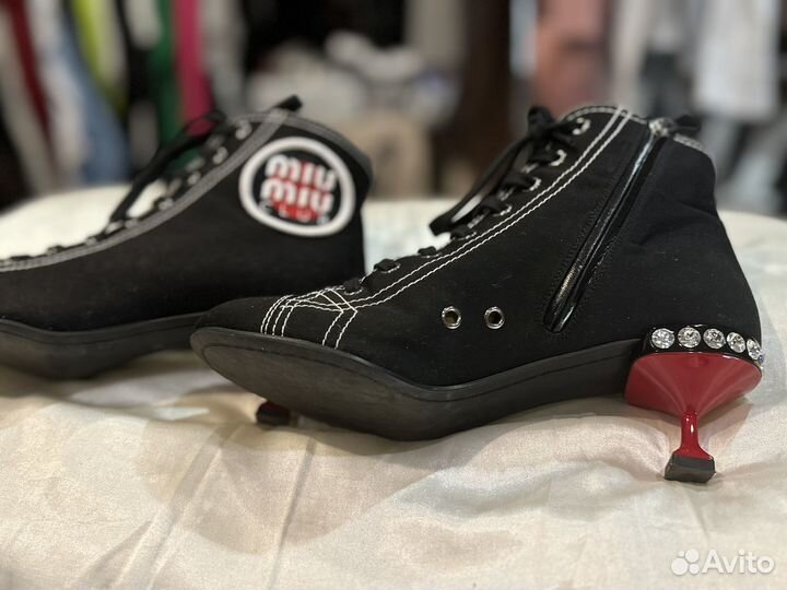 Ботильоны miu miu оригинал