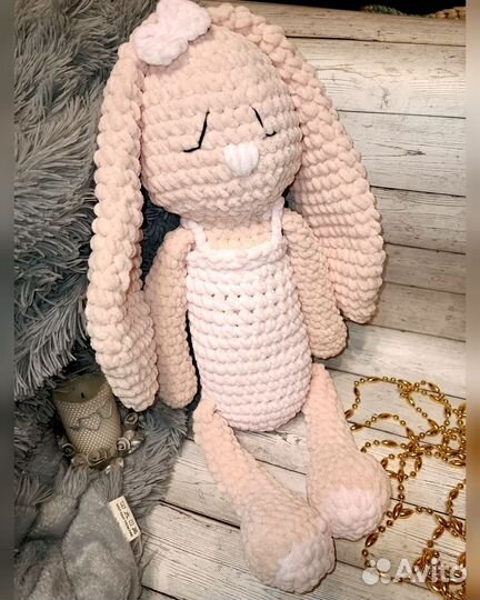 Заяц сплюшка ручная работа