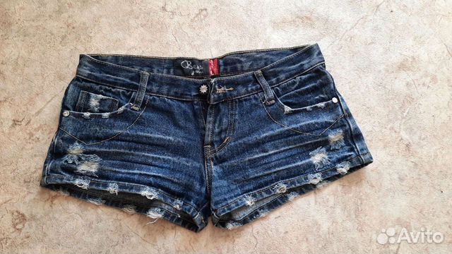 Шорты джинсовые