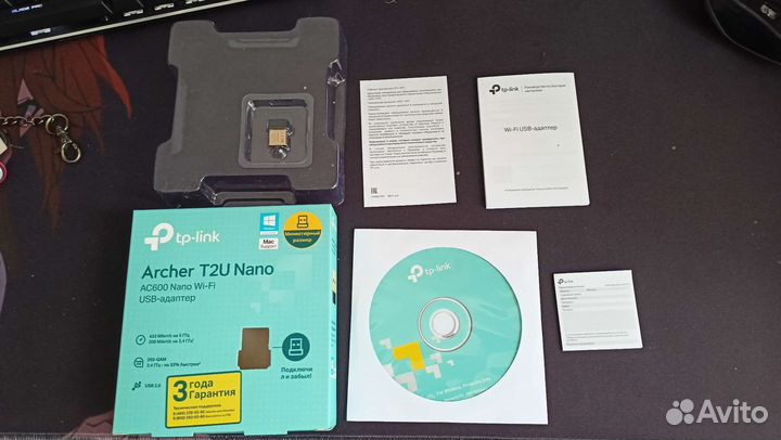 Usb wifi адаптер TP-link для пк или ноутбука