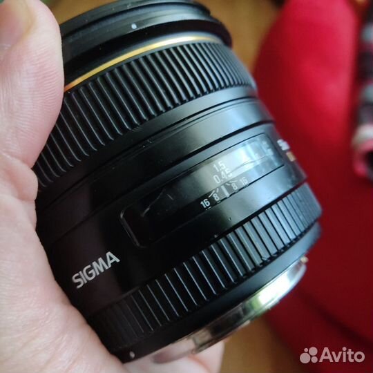 Объектив Sigma 50 mm 1.4 для Canon