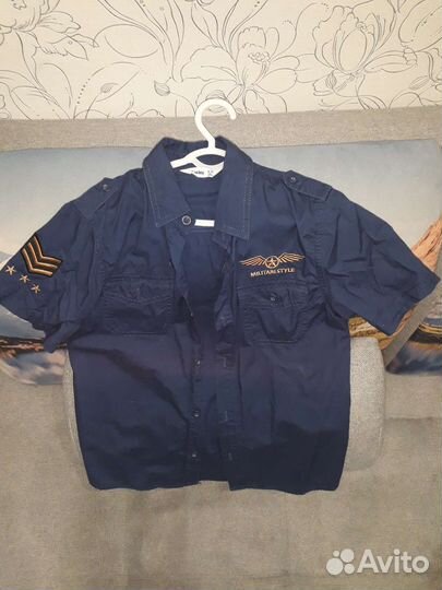 Новые рубашки на мальчика 134-140