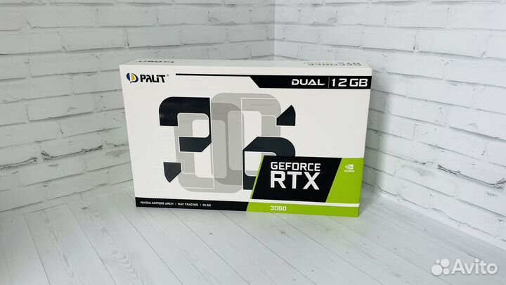 Новая rtx 3060 12 гб Palit новая