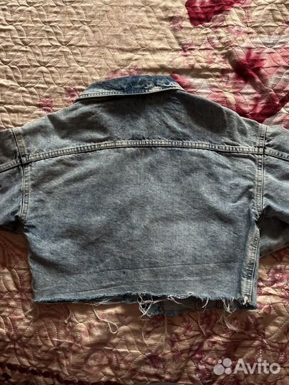 Джинсовая куртка для девочки на 152
