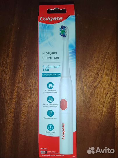 Электрическая зубная щётка colgate