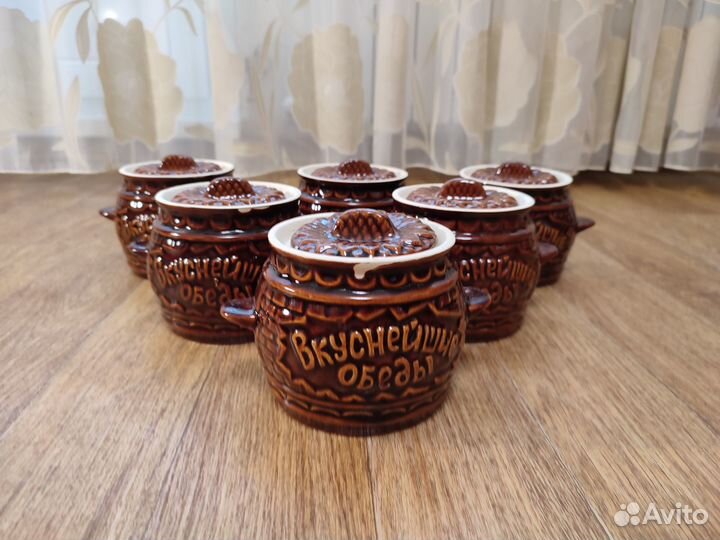 Горшки керамические для запекания