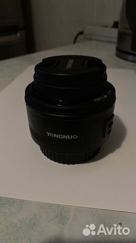 Объектив yongnuo 35mm F2 canon объявление продам