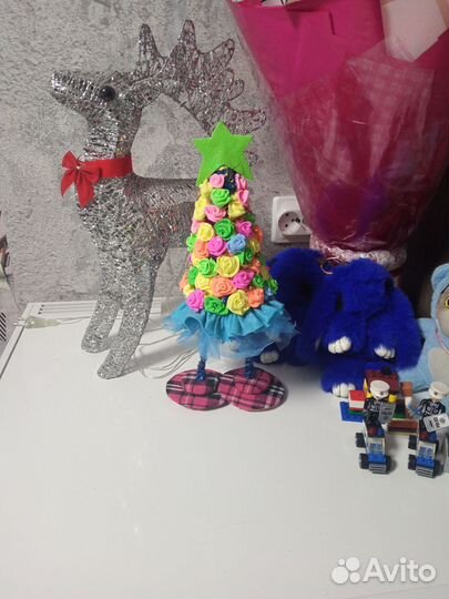 Ёлка из воздушного пластилина