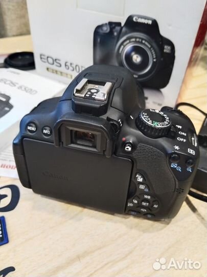 Canon eos 650d 3k + объектив