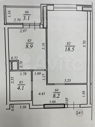 1-к. квартира, 41,3 м², 4/26 эт.