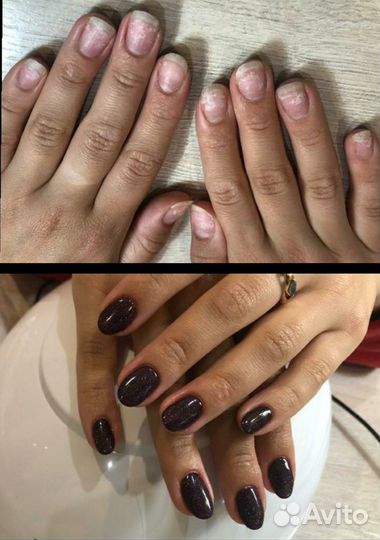 Маникюр, педикюр, шилак