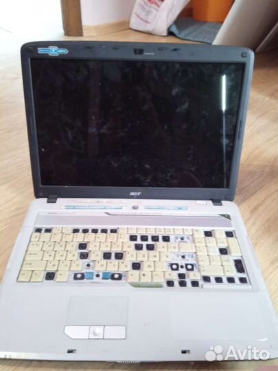 Ноутбук acer на запчасти