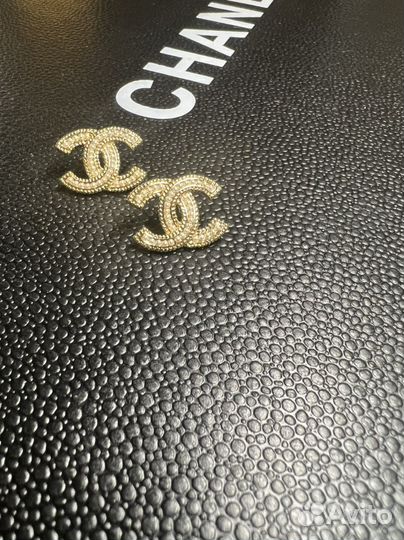 Серьги оригинал Chanel