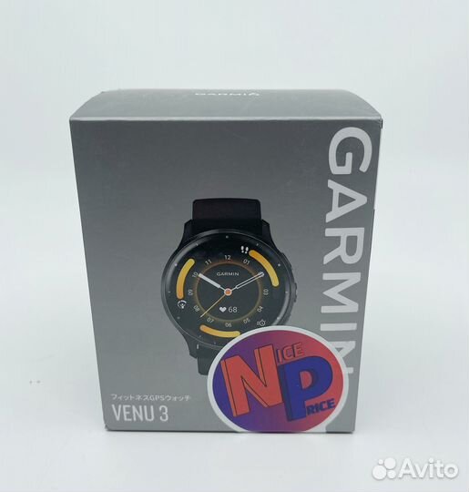 Умные часы Garmin Venu 3 Black