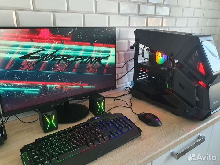 Мощный компьютер для игр, полный комплект