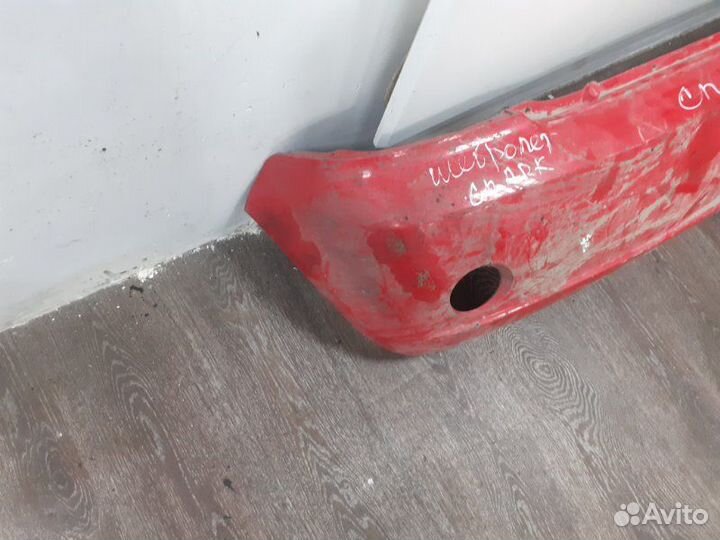 Бампер задний Chevrolet Spark