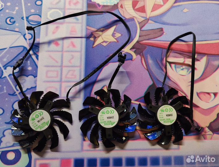 Вентиляторы для видеокарты Gigabyte RTX 3060