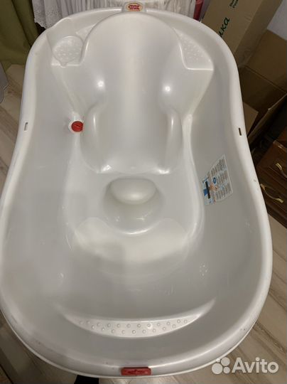 Ванночка детская для купания с подставкой