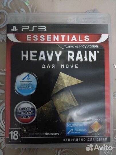 Игра для приставок ps3 Heavy rain