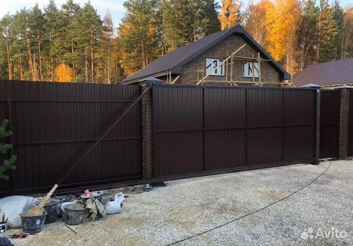 Откатные ворота