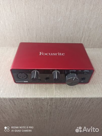 Звуковая Карта focusrite scarlett solo 3rd gen