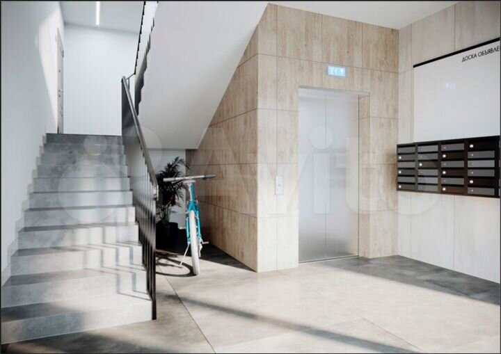 2-к. квартира, 71,6 м², 5/9 эт.