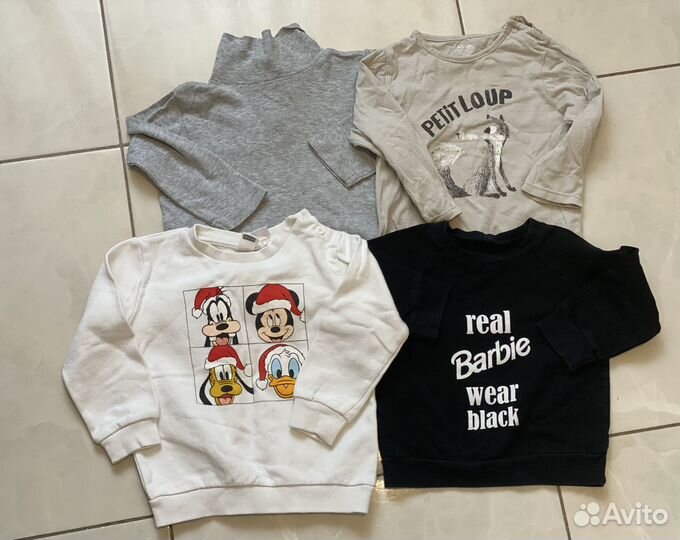 Вещи пакетом на девочку + куртка Некст