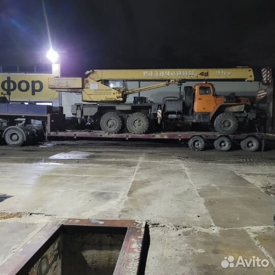 Аренда: тягач,низкорам.,полуприцеп