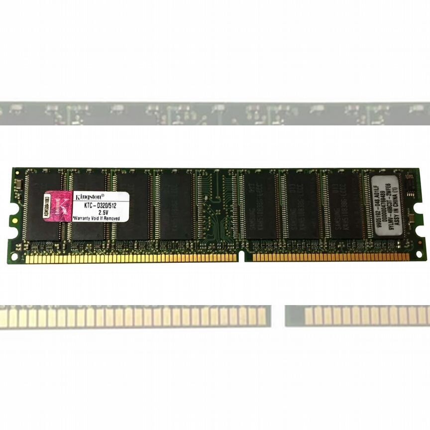 [KTC-D320/512] Оперативная Память Kingston Ddr 0,5gb Ktc-D320/512