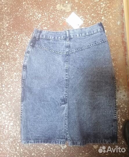 Юбки джинсовые с 90 х, новые, фабричные