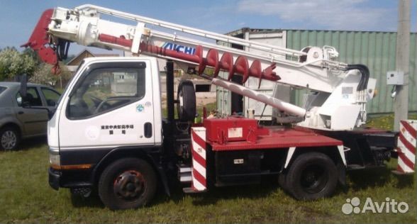 Аренда Ямобура, Бурильно-крановой машины