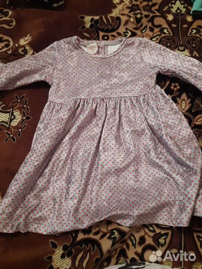 Платье для девочки 86 92