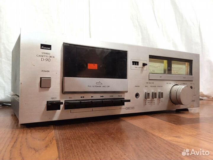 Кассетная дека sansui D-90