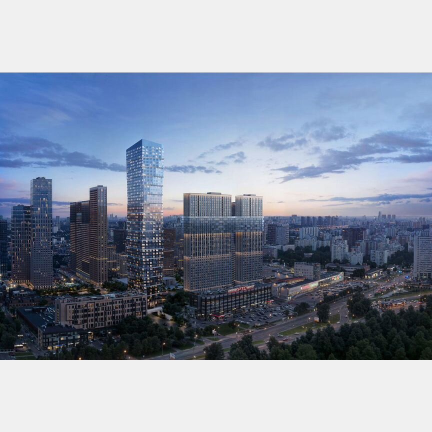 3-к. квартира, 74,9 м², 25/51 эт.