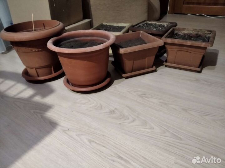 Большие горшки под цветы