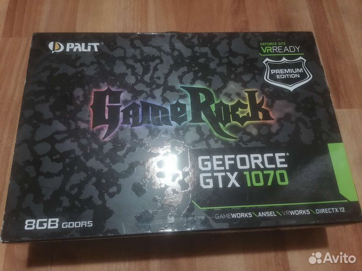 Видеокарта gtx 1070