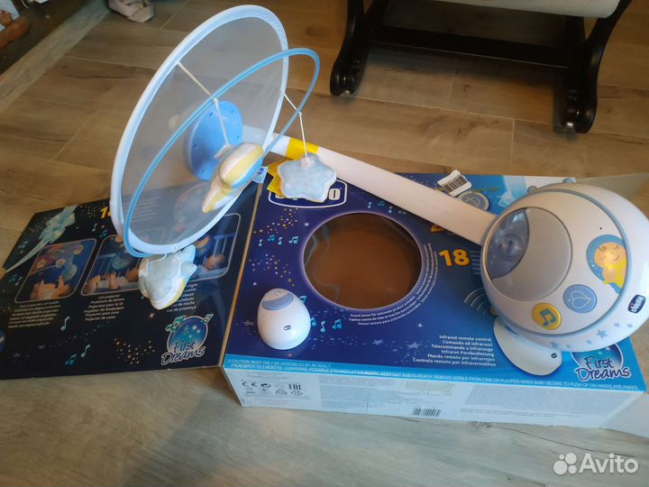 Мобиль chicco волшебные звезды