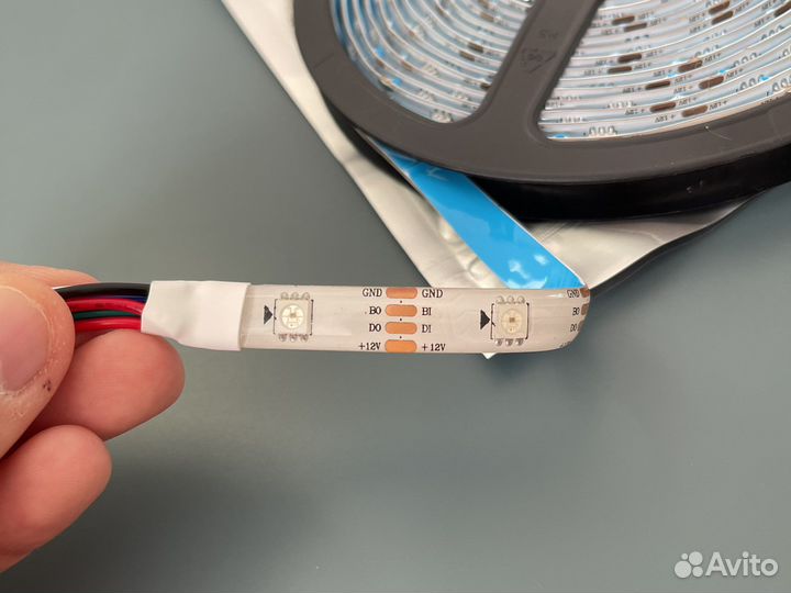 Адресуемая светодиодная лента WS2815 12V 5 метров