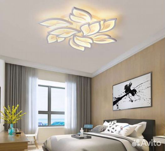 Люстра светодиодная с пультом