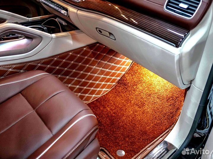Автоковрики на Mercedes-Benz GLS-Maybach 2021г