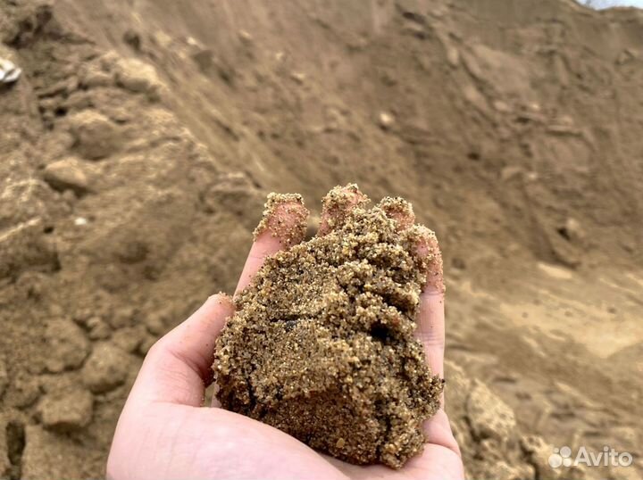 Песок, щебень