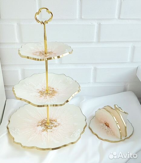 Фруктовница из эпоксидной смолы