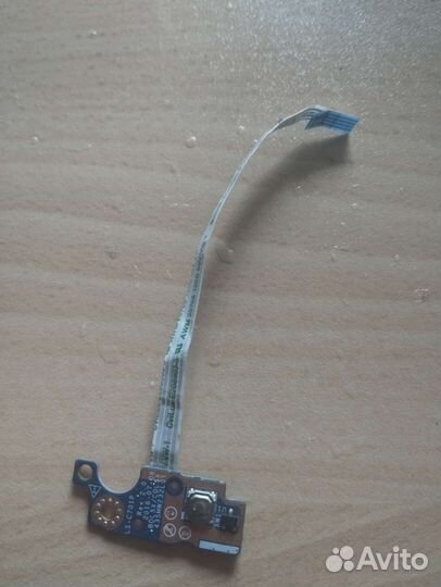Плата кнопки включения hp ls-c701p rev 2.0