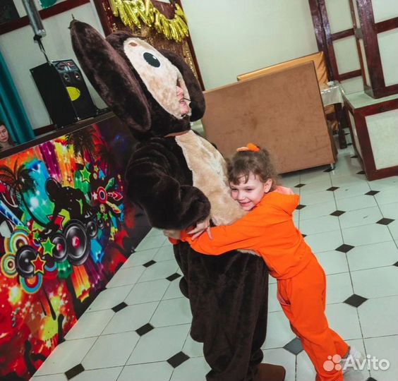 Аниматоры на праздник, Чебурашка, Крокодил Гена