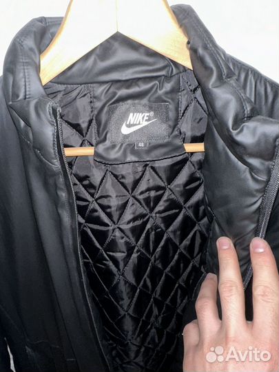 Кожаная куртка мужская Nike